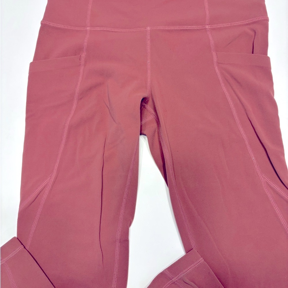 ATHLETA LEGGINGS YOGA PANTS SIZE XS
COLOR DUSTY ROSE PINK